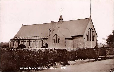 Stanton Hill All Saints Church 1910